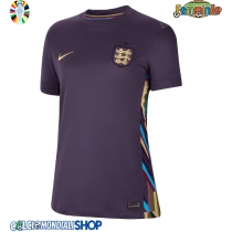 Maglie da calcio Inghilterra Seconda Maglia Femminile Europei 2024 Manica Corta